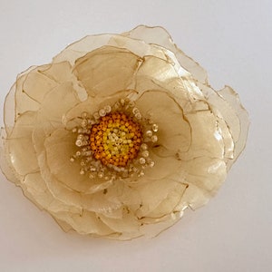 Floral hair barrette &quot;Summer Fantasy&quot;