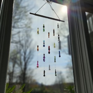Großer Perlen Suncatcher oder Wandbehang