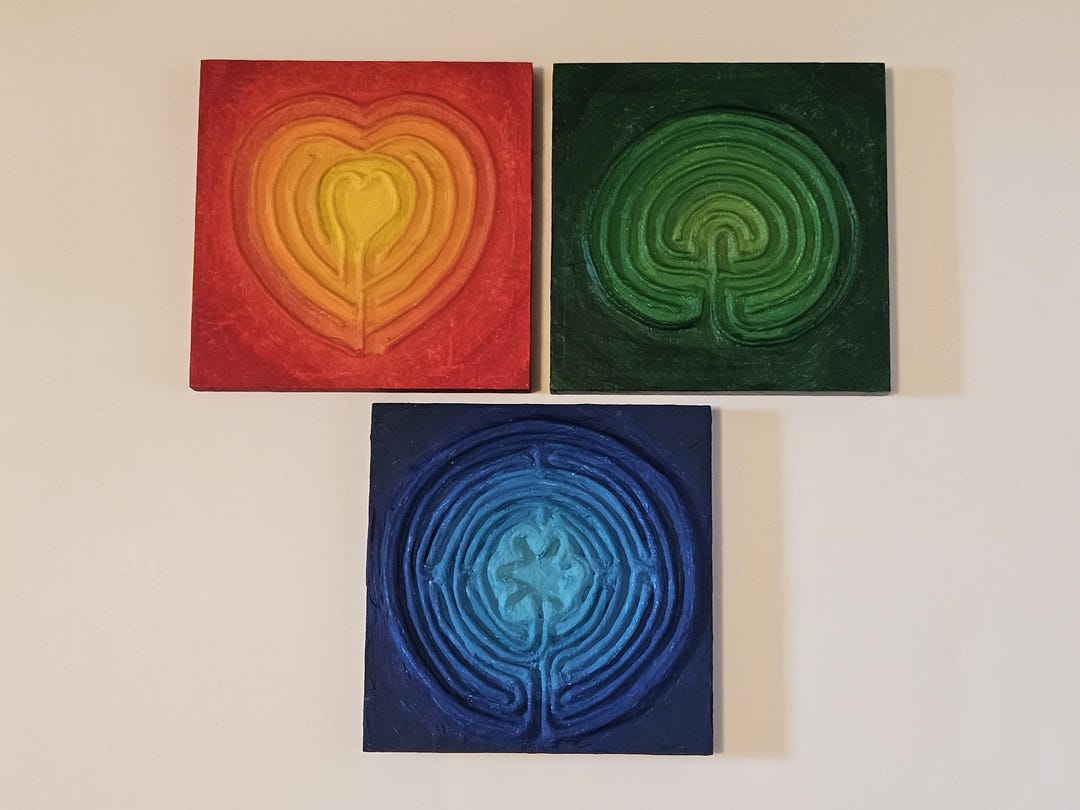 Finger Labyrinth Art - Etsy