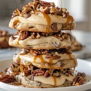 Melhor receita de biscoitos de tartaruga com caramelo e nozes/guloseimas e sobremesas/biscoitos grandes/gourmet/DownloadPDF