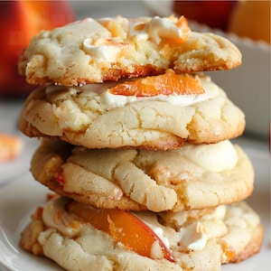 Best Peaches and Cream Cookies Recipe/Treats and Desserts/Cookies/Gourmet Bars
