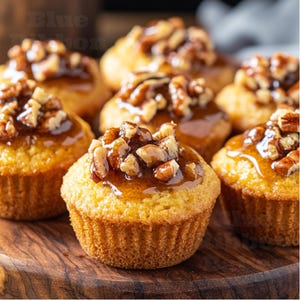 Best Cornbread Muffins Recipe / Maple Pecan / Download / Print PDF