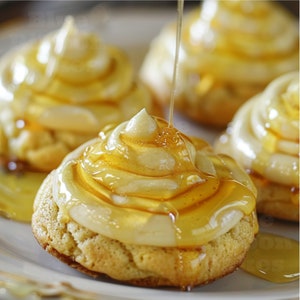 Best Cornbread Cookies Recipe/ Honey Buttercream /Gourmet Cookies /DownloadPDF