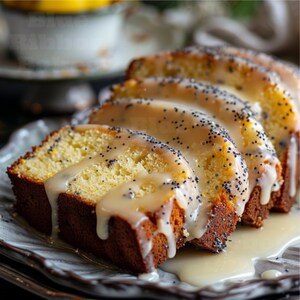 La migliore ricetta per la torta al limone con semi di papavero/Glassa al limone/Gourmet/Scarica PDF