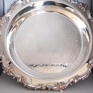 Poole Silver Plated Serving Dish