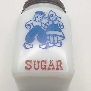 Vintage Hazel Atlas Milk Glass Sugar Shaker