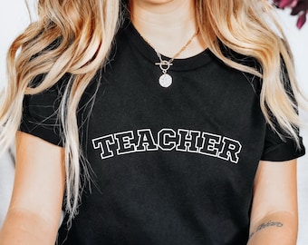 Teacher Shirt | Unisex T-Shirt | Gift for Teachers | Teacher Appreciation | Retro Teacher Shirt | School Teacher Shirt | New Teacher Gift