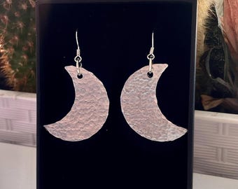 Design Spoo | Orecchini a cerchio scintillanti con luna! Orecchini a cerchio pieghevoli con zirconi a forma di luna, Bamoer | Orecchini in argento 925