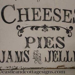 Farmhouse vintage Farmers Market sign handpainted Original Design image 4