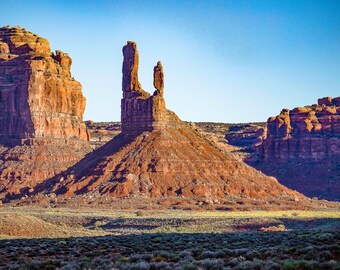 Impressão do Vale dos Deuses: Fotografia de paisagens do deserto de Red Rock