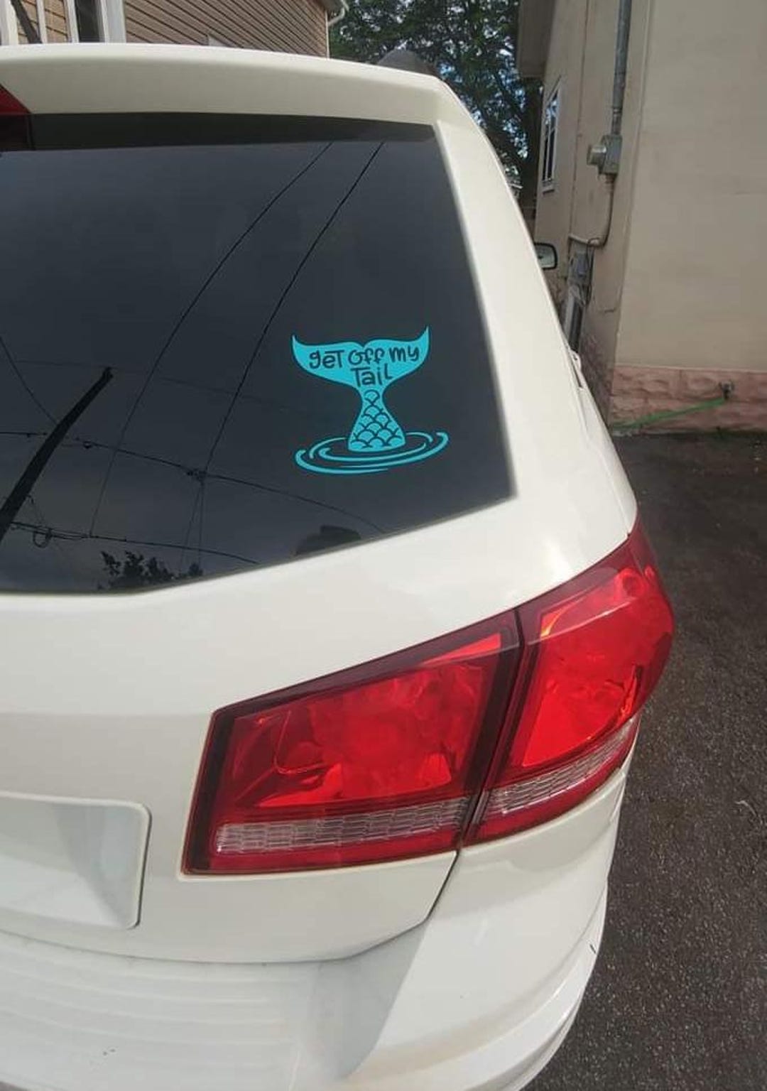 Mermaid Car Decal Bumper Sticker - Etsy