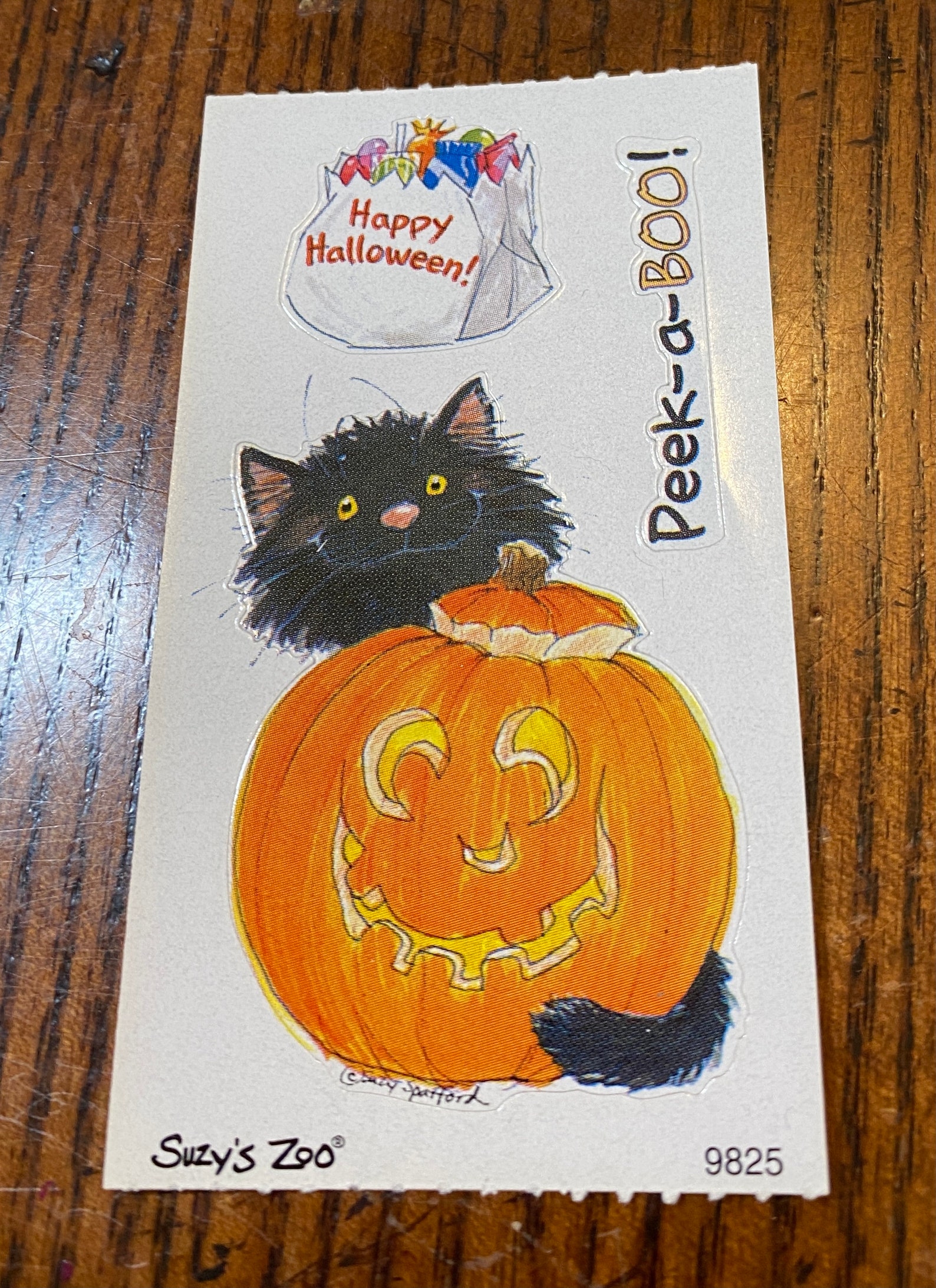 Suzy Suzy's Zoo Halloween Stickers Scrapbooking Vintage Etsy