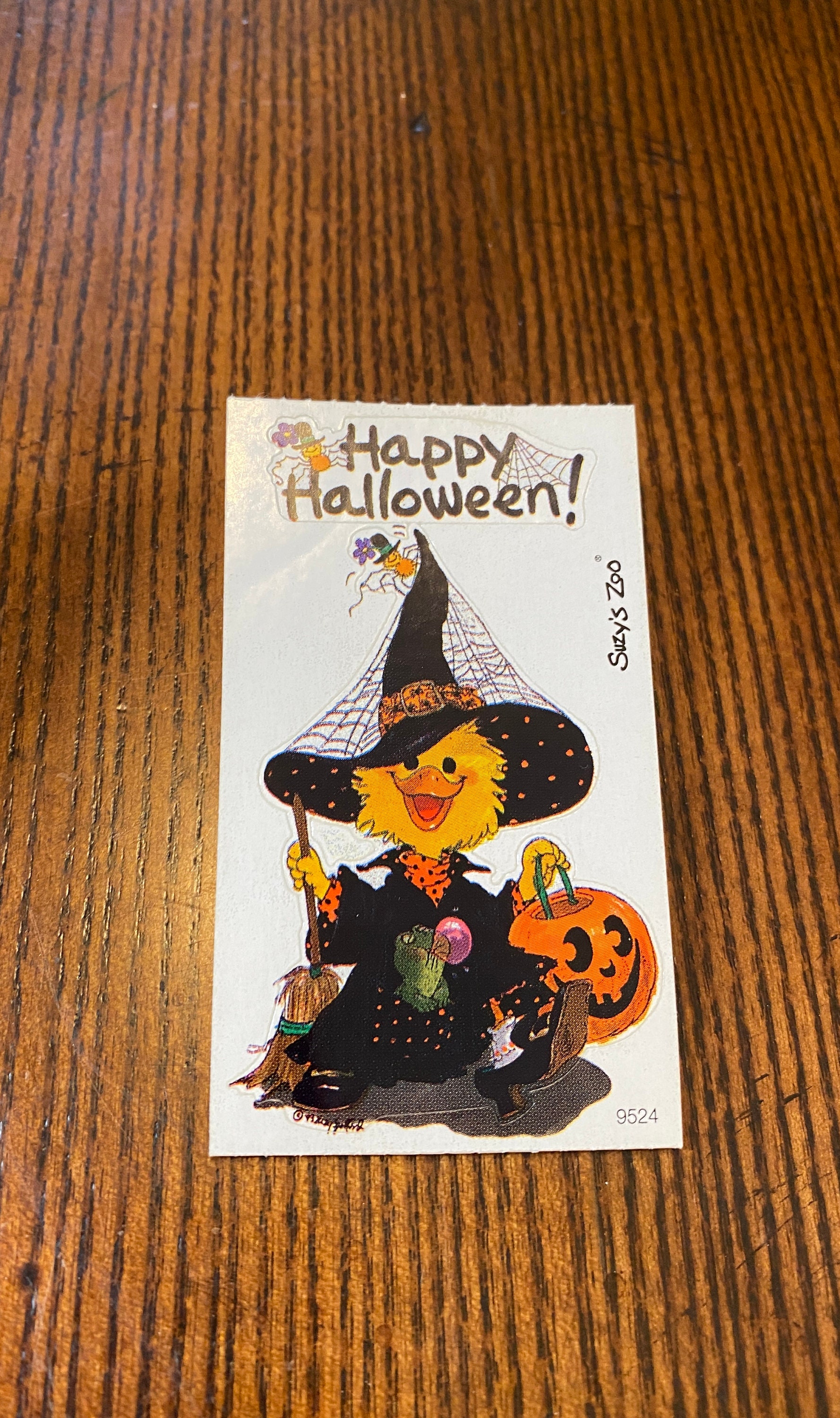 Suzy Suzy's Zoo Halloween Stickers Scrapbooking Vintage Etsy