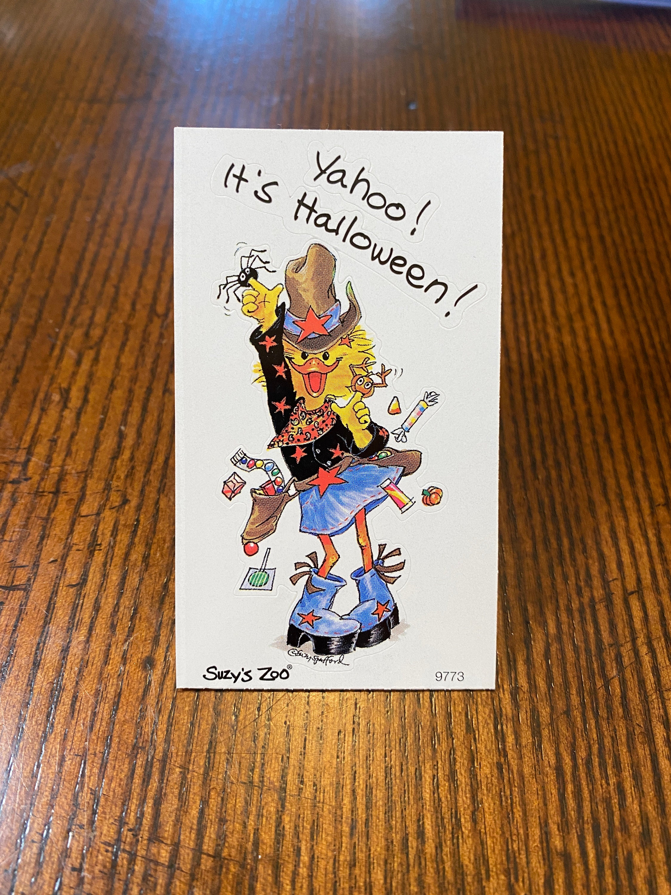 Suzy Suzy's Zoo Halloween Stickers Scrapbooking Vintage Etsy