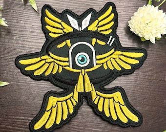 Iron-On Patch - Biblically-Accurate Kagamine Rin VOCALOID Embroidered Patch