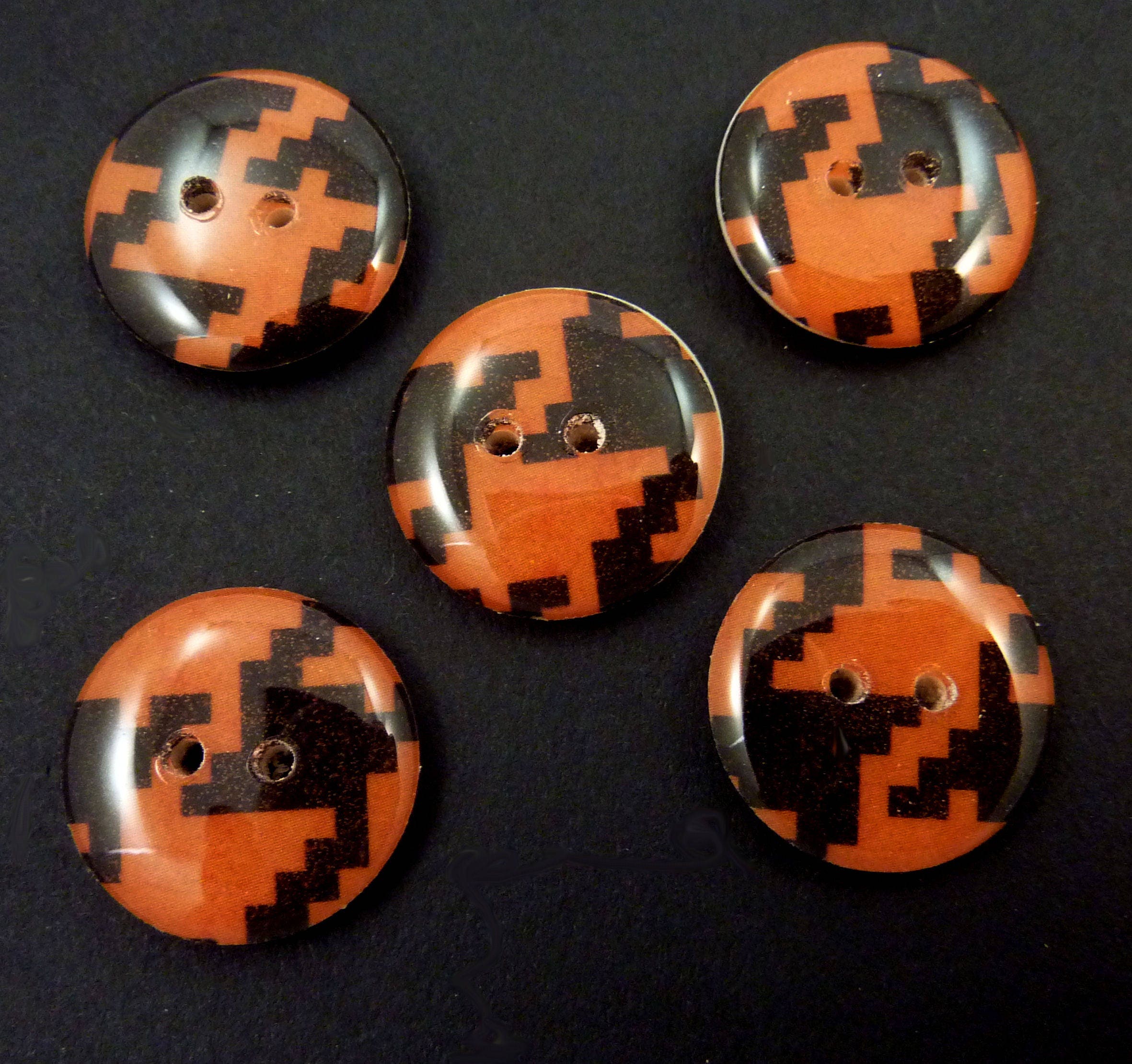5 Halloween Sewing Buttons. Handmade Buttons. 3/4 or 20 Etsy Canada