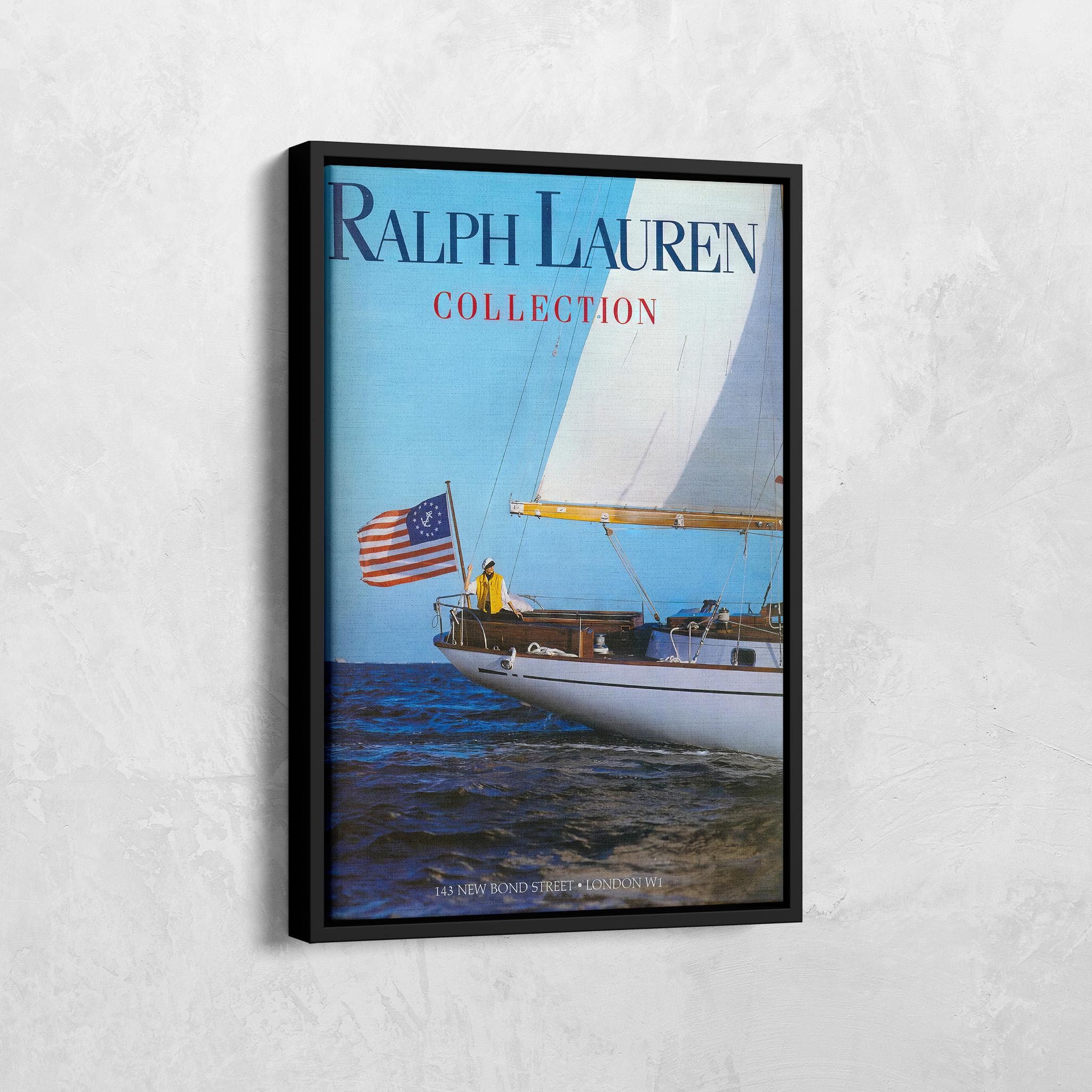 Vintage Ralph Lauren Wall Art - Etsy