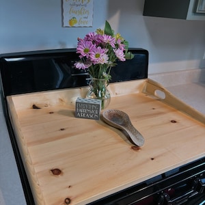 Housse de cuisinière | Fabriqué à la main | Planche de nouilles | Cuisine | Fait sur mesure