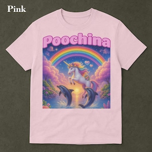 Poochina Shirt, Brain Rot Tee, Ironic Funny Meme T-Shirt, Unhinged Graphic Tee, Trendy Shirt, Meme Shirts, Stupid Funny Shirts, Gift For Her