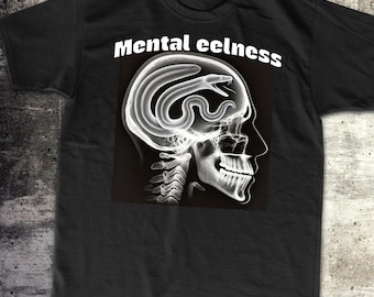 Mental Eelness, Funny Offensive Meme T-Shirt, Perfect for Meme Lovers, Dark Humor Enthusiasts, and Sarcastic Apparel Fans