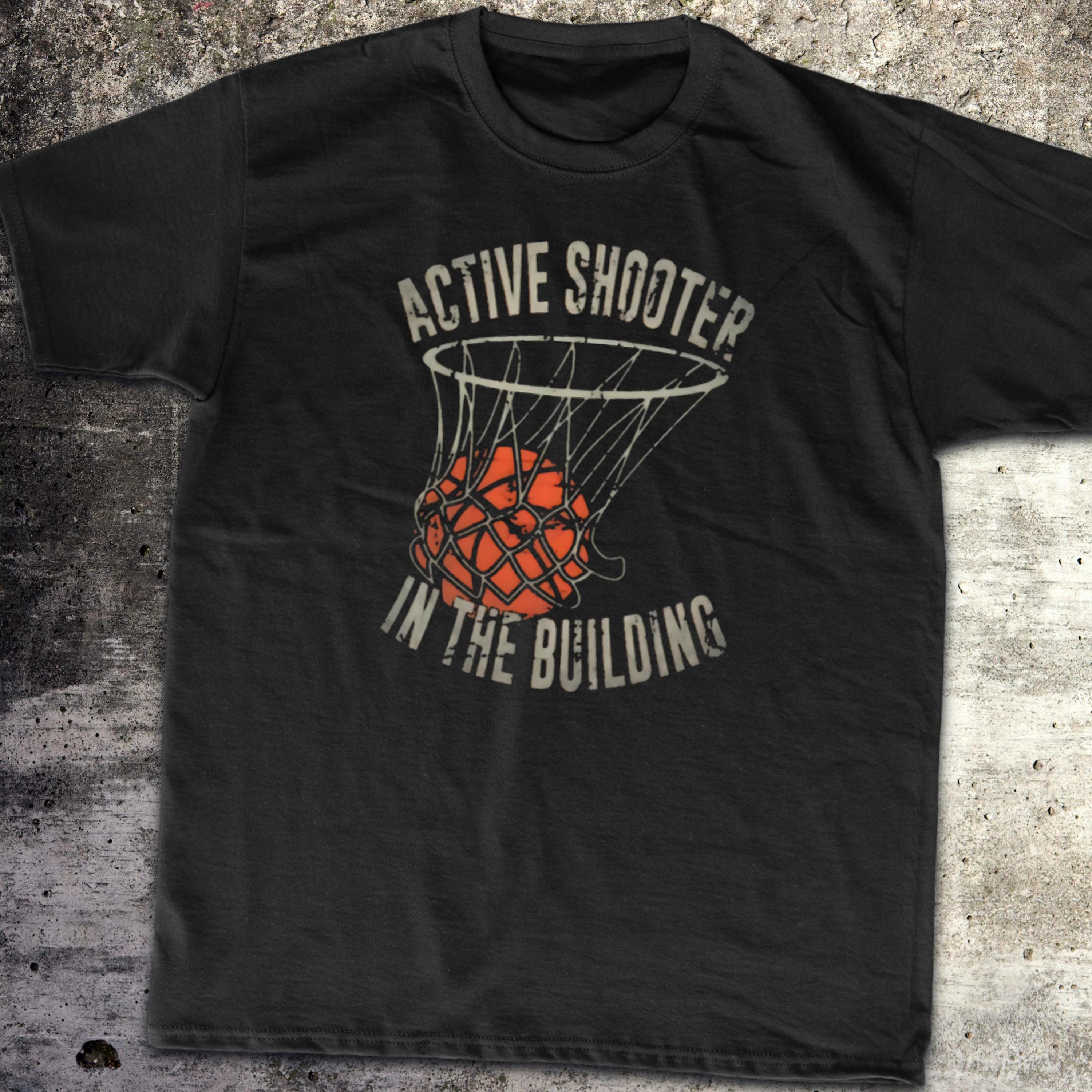 Active Shooter T-Shirt, T-Shirt, lustiges Meme, lustiges Meme T-Shirt, Scherz-T-Shirt, Geschenk-Shirt, Trending-Shirt, seltsames T-Shirt