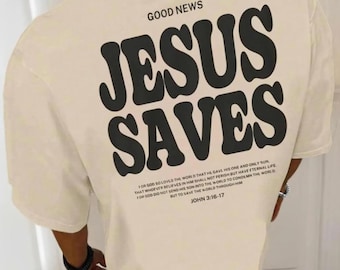 Ästhetischer Jesus rettet Shirt