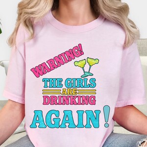 Girls Night Out T-Shirt: Drinking Buddies Bachelorette Party Tee