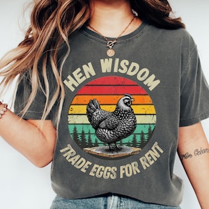 Funny Chicken T-Shirt, Sarcastic Egg Price Joke Unisex Shirt, Chicken Farm Tee