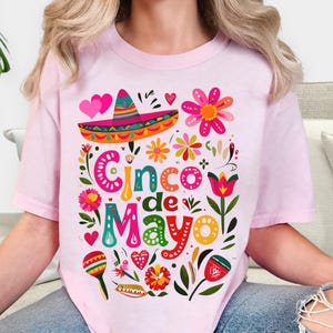 Cinco De Mayo Party T-shirt, Mexican Fiesta Shirt, Festival Gift, Comfort Colors Cinco De Mayo Tee, Mexican Celebration