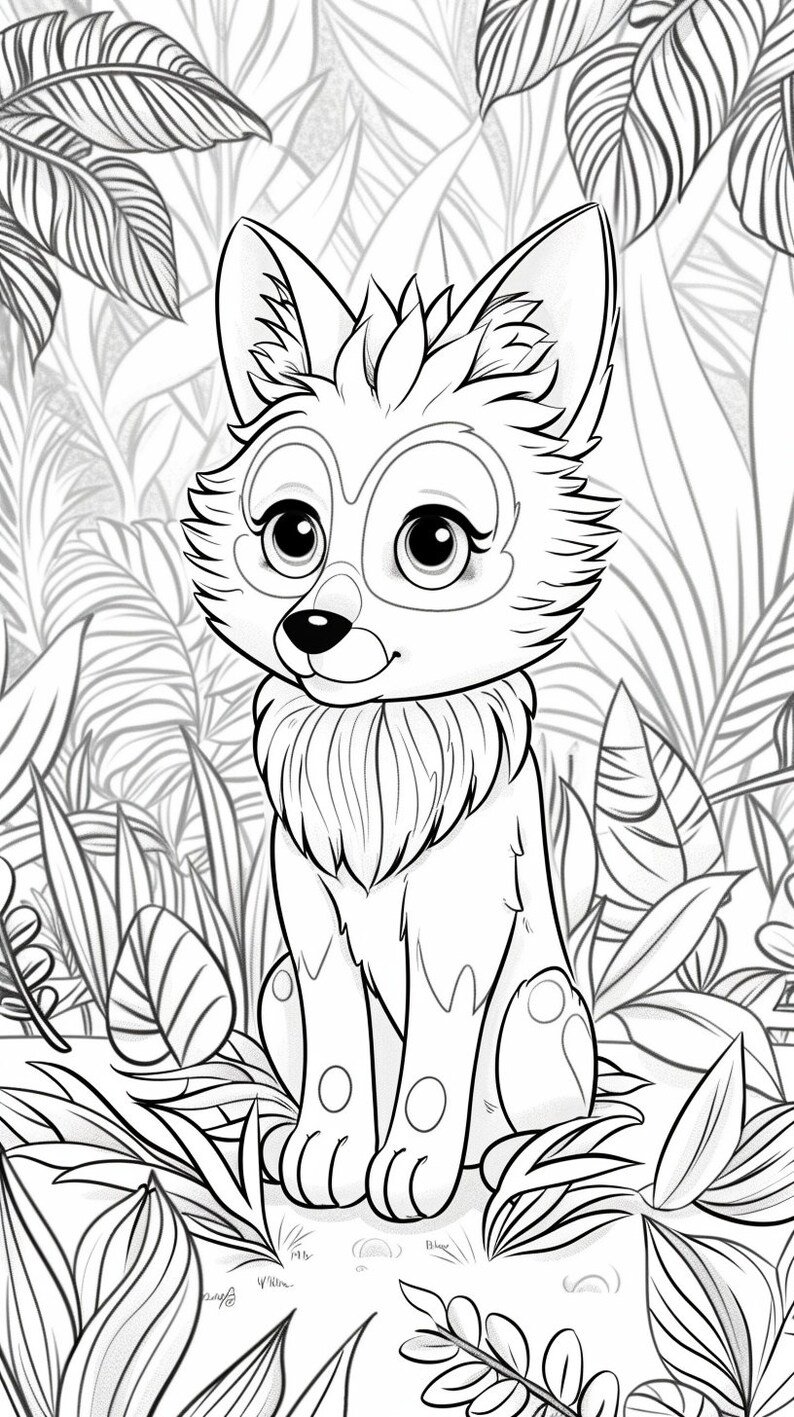 Coloring Pages-digital Coloring Book-coloring Book for Kids-interactive ...
