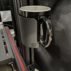 Sim Racing Dryckeshållare i aluminiumprofil