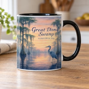Sombere moerasmok – Virginia reiger, Cypress Sunrise