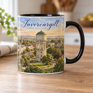 Invercargill Southland Mok – Watertoren van Queens Park, historische straten en openlucht