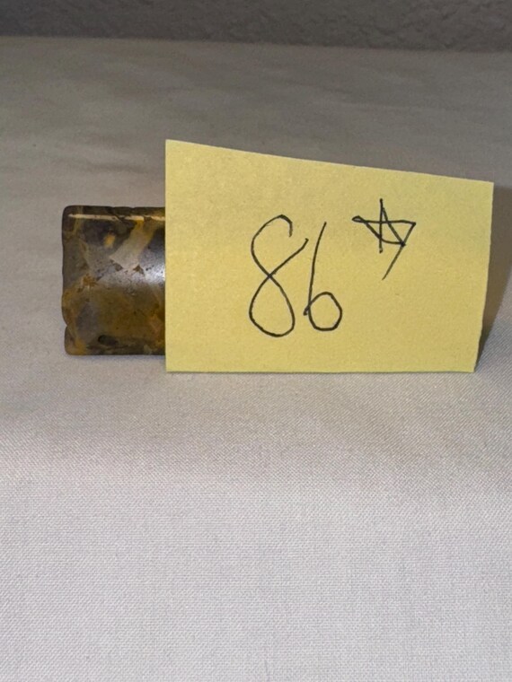 VINTAGE GEMSTONE ADJUSTABLE ring wire wrapped rin… - image 2