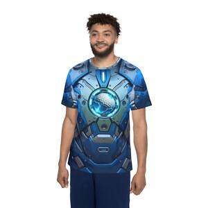 Iron Man Inspired Fieldhockey Jersey, ARC Reactor Design image 2