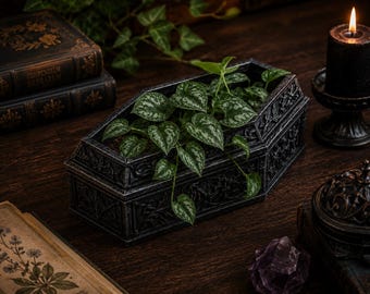 Coffin Planter - Plant Pot  - 3D printed planter