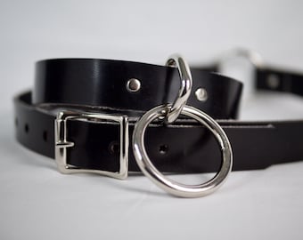 Barbary Belt with Choker Harness Set