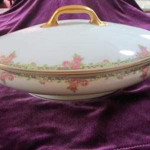 Limoges France covered serving dish 10&quot;x61/2&quot;Vintage