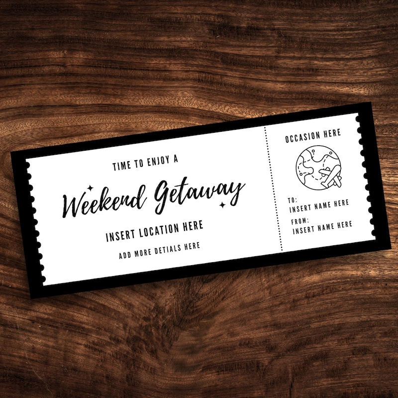 Weekend Getaway - Etsy