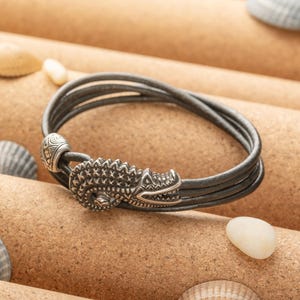 Crocodile Leather Bracelet - Etsy - Page 4