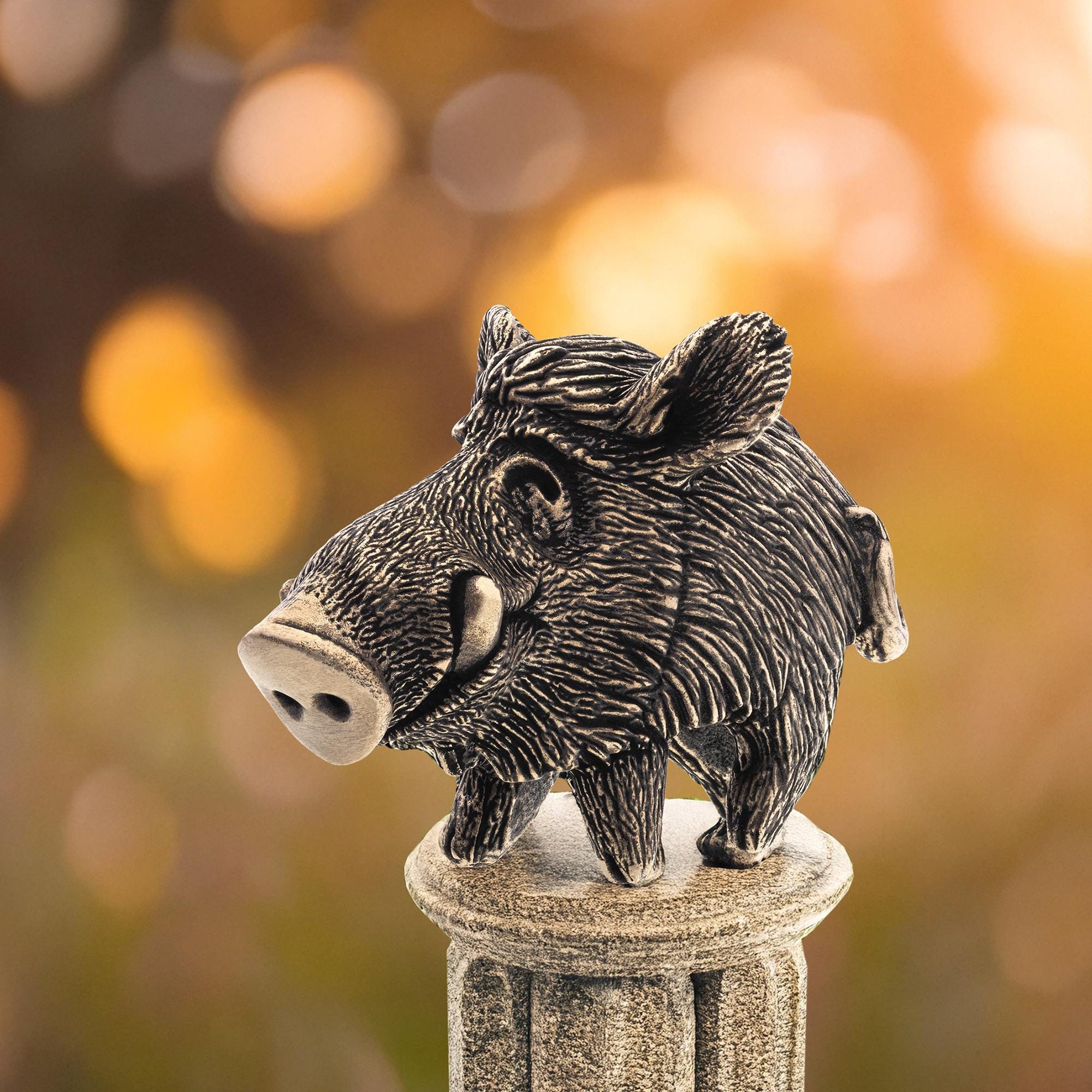 Wild boar miniature - Etsy 日本, image size:2000x2000