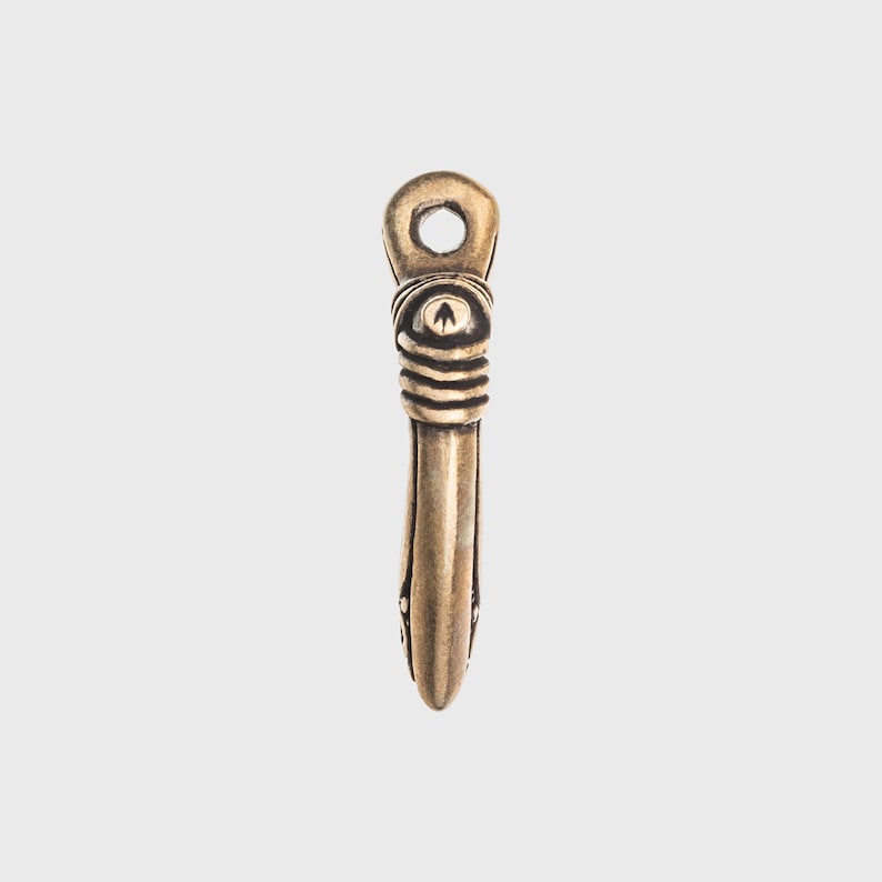 Ocean Necklace Fishing Hook Maori Style Hei Matau - Polynesian Pendant Gift for Men Women Ocean Hawaiian Tribal Nautical Surfer Sea Jewelry image 6