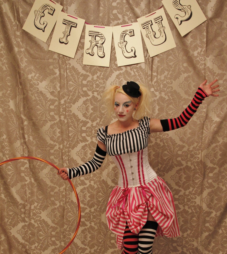 circus corset costume