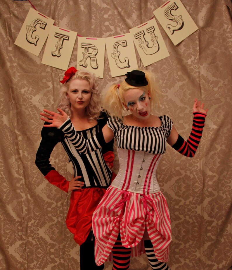 circus corset costume