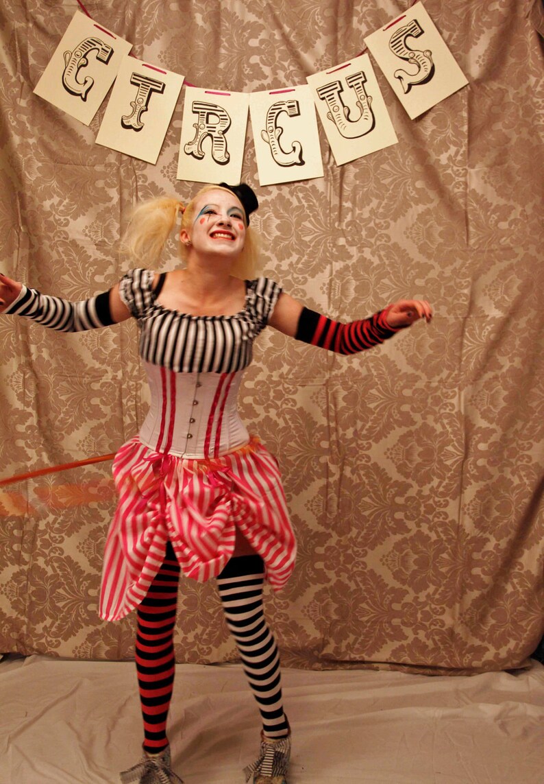 circus corset costume