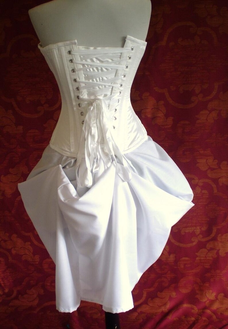 White queen steel boned halloween corset outfitwhole corset Etsy