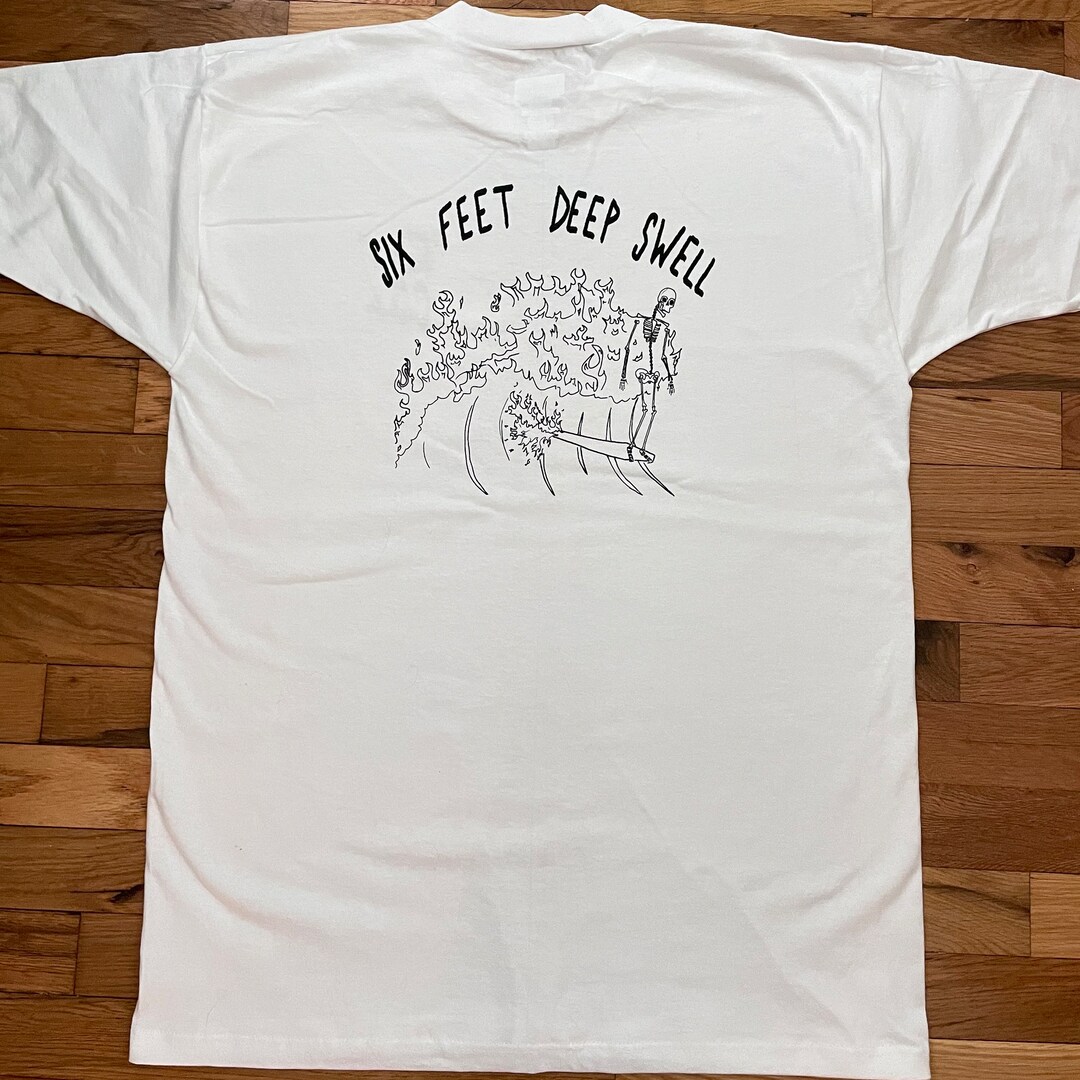 Photo inspiration: Six Feet Deep Swell Surf T Shirt Photo Inspiration