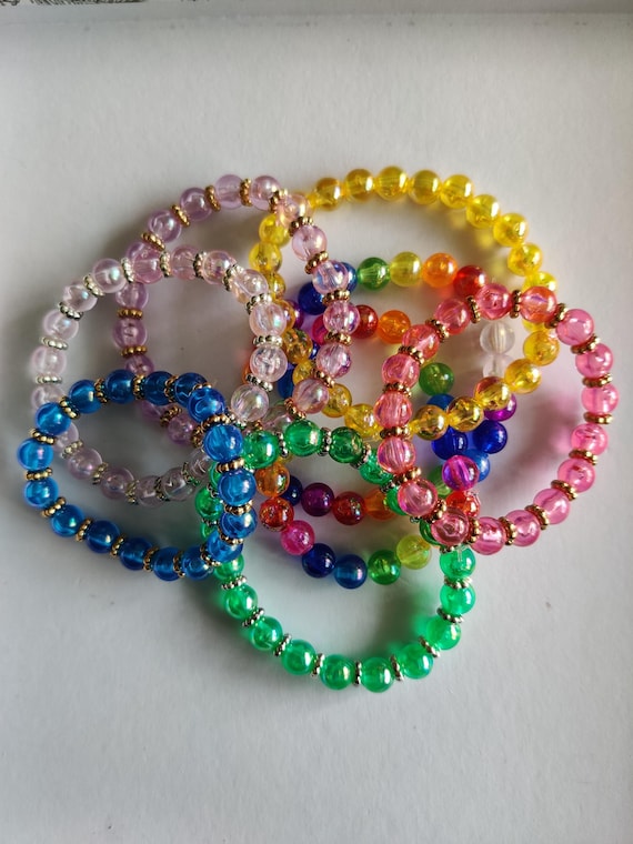 Mix & Match Beaded Bracelets - Customizable Color Options