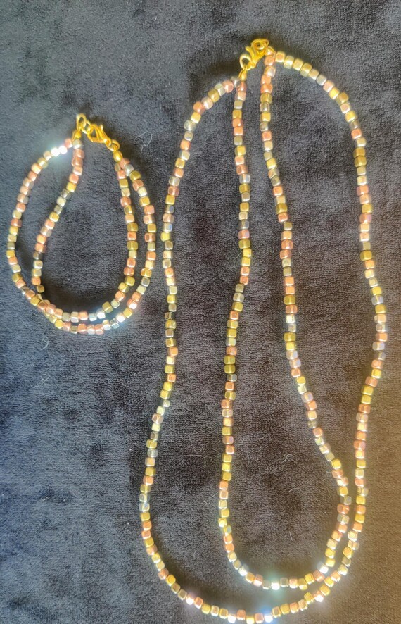 Bracelet and necklace