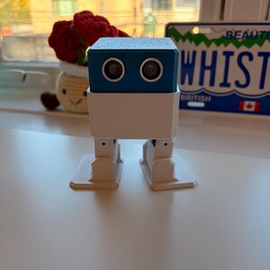Tvåbent dansande robot enkel kodning